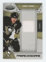 2010 Certified Sidney Crosby Game Used Relic #/250
