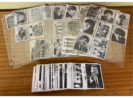 Lot Of Non Sports Cards, Beatles, JFK