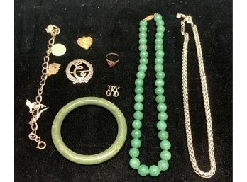 Estate Fresh Jewelry Lot With Sterling