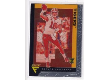 2021 Chronicles Draft Trevor Lawrence Flux Rookie Card