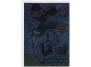 1998 Fleer Metal Derek Jeter Hardball Galaxy Insert