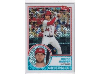 2018 Topps Bryce Harper 35th Anniversary Mojo Refractor