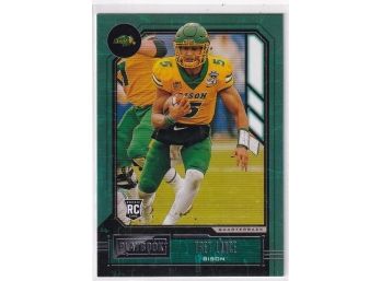 2021 Chronicles Draft Trey Lance Playbook Rookie Card