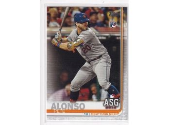 2019 Topps Update Pete Alonso All Star Game Rookie Card