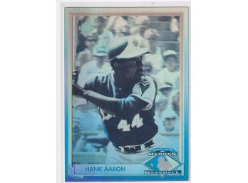 1991 Upper Deck Hank Aaron Hologram Card