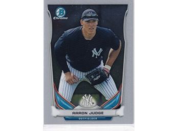 2014 Bowman Chrome Aaron Judge Rookie Card