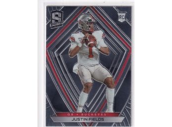 2021 Chronicles Draft Justin Fields Spectra Rookie Card