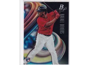 2018 Bowman Platinum Rafael Devers Rookie Card