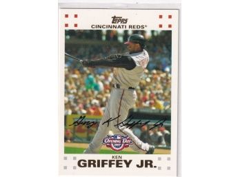 2007 Topps Opening Day Ken Griffey Jr