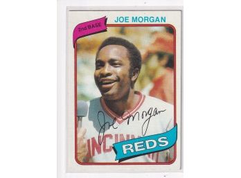 1980 Topps Joe Morgan