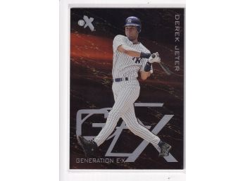 2000 Ex Derek Jeter Generation EX Insert