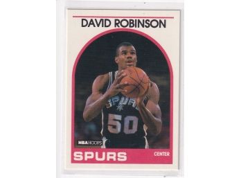 1989 NBA Hoops David Robinson Rookie