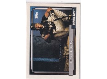 1992 Topps Frank Thomas