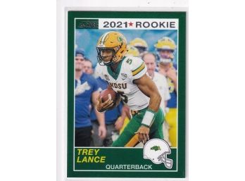 2021 Score Trey Lance Rookie Card