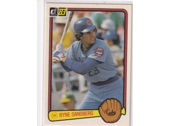 1983 Donruss Ryne Sandberg Rookie