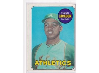 1969 Topps Reggie Jackson Rookie Card