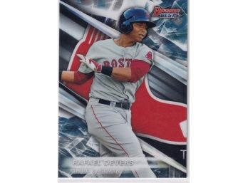 2016 Bowman's Best Rafael Devers Rookie Card