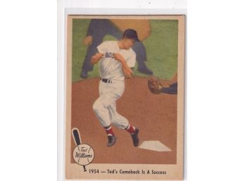 1959 Fleer Ted Williams Teds Come Back