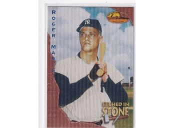 1994 Roger Maris Etched In Stone Insert