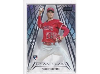 2018 Stadium Club Shohei Ohtani Beam Team Rookie Card