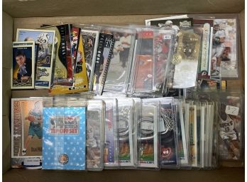 Tray Lot Of Misc Sports Cards