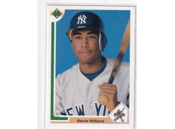 1991 Upper Deck Bernie Williams Rookie