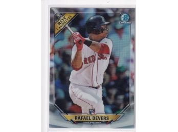 2018 Bowman Chrome Rafael Devers ROY Favorites Rookie Card