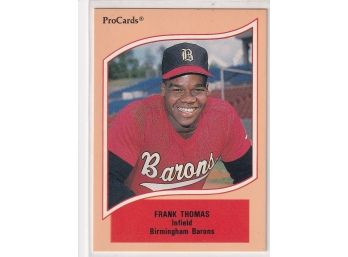 1990 Pro Cards Frank Thomas Rookie Card