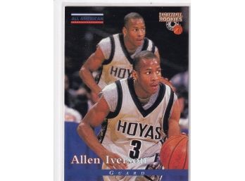 1996 Scoreboard Allen Iverson Rookie Card