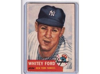 1953 Topps Whitey Ford