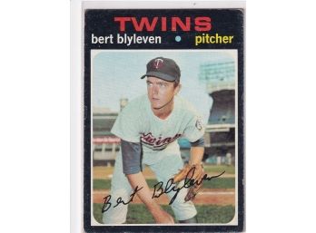 1971 Topps Bert Blyleven Rookie High #