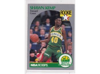 1990 NBA Hoops Shawn Kemp Rookie