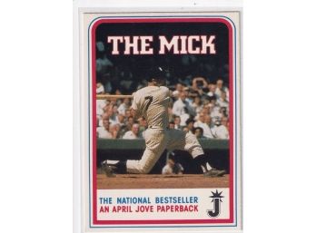 Mickey Mantle Walden Books The Mick