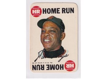 1968 Topps Game Willie Mays