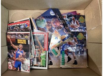 Lot Of Oversized Basketball Cards