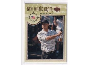 2002 Upper Deck Tiger Woods New World Order Insert