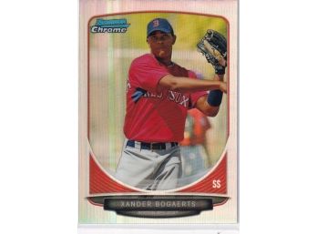 2013 Bowman Chrome Xander Bogaerts Rookie Refractor