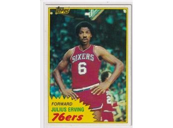 1981 Topps Julius Erving