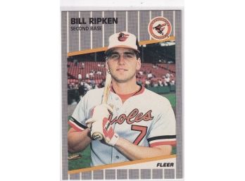 1989 Fleer Bill Ripken FF Error