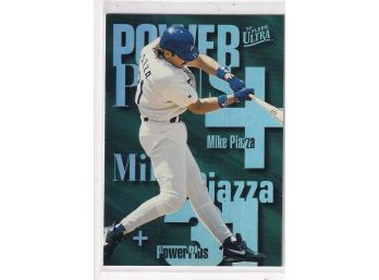 1997 Fleer Ultra Mike Piazza Power Plus Insert