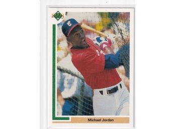 1991 Upper Deck Michael Jordan SP1 Baseball Rooke Card