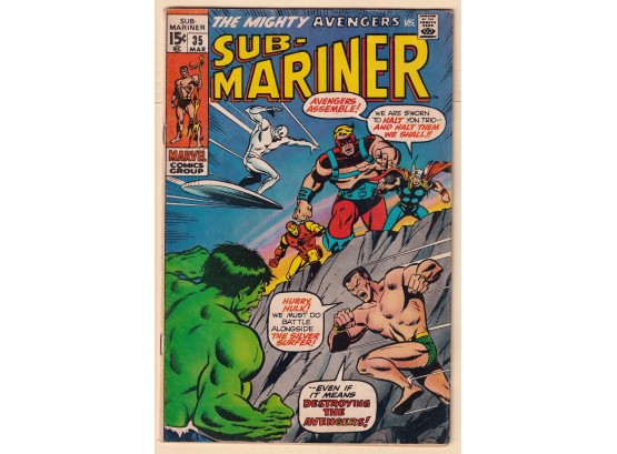 Submariner #35 Hulk! Silver Surfer! Avengers !