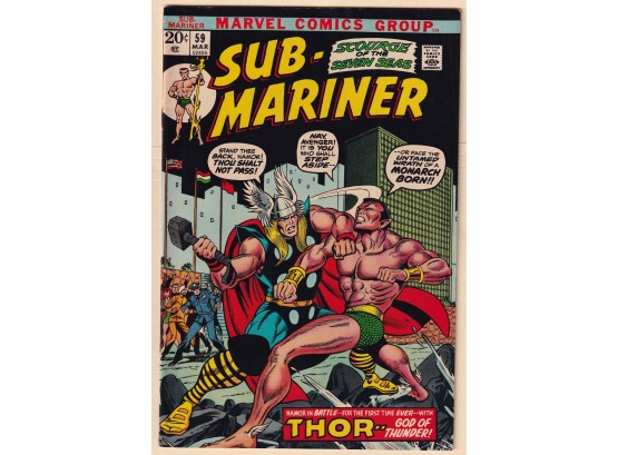 Submariner #59 Thor Vs Submariner !
