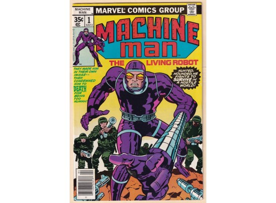 Machine Man #1 First Issue ! Jack Kirby  Story And Art !