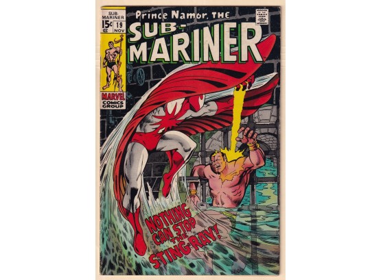 Submariner #19 1st Appearance Of Sting Ray !