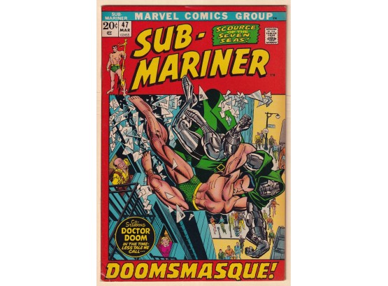 Submariner #47 Co Starring Doctor Doom !