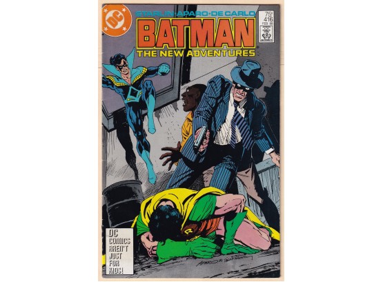 Batman #416 Dick Grayson Meets Jason Todd (post Crisis)