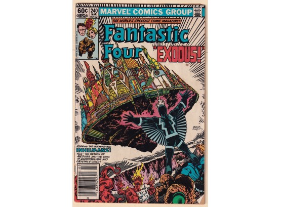 Fantastic Four #240 John Byrne Story 1st Appearance Luna Maximoff