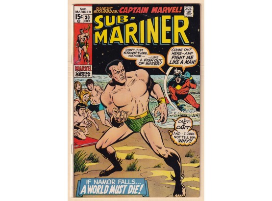 Submariner #30 Co-starring Captain Marvel