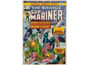 Submariner #70 1st Appearance Of The Pirahna